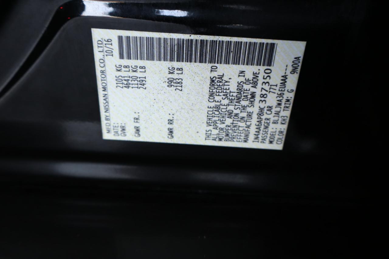 Nissan Maxima SV 3.5L *Ltd Avail* 2017