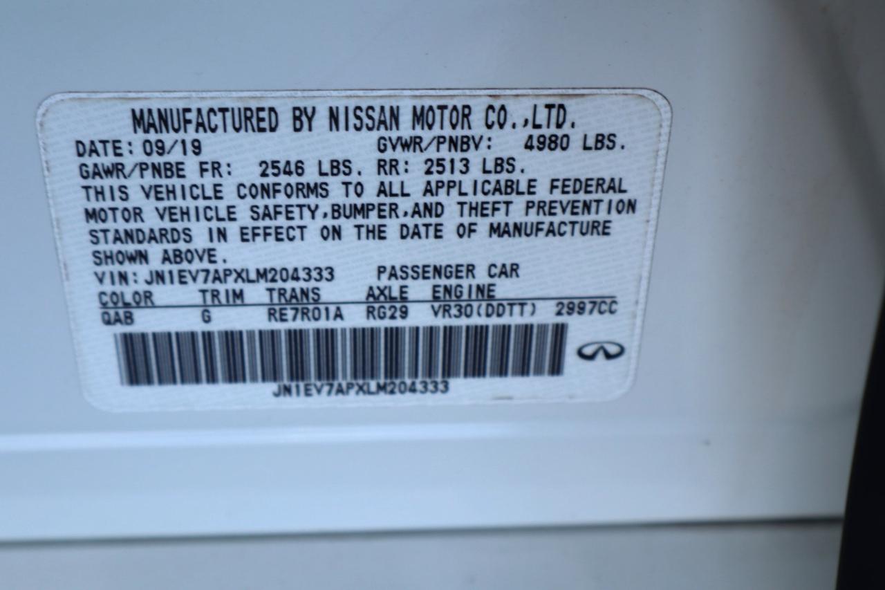 Infiniti Q50 EDITION 30 RWD 2020