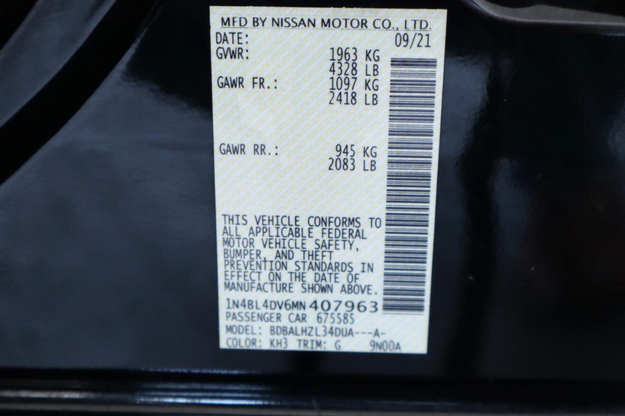 Nissan Altima 2.5 SV Sedan 2021