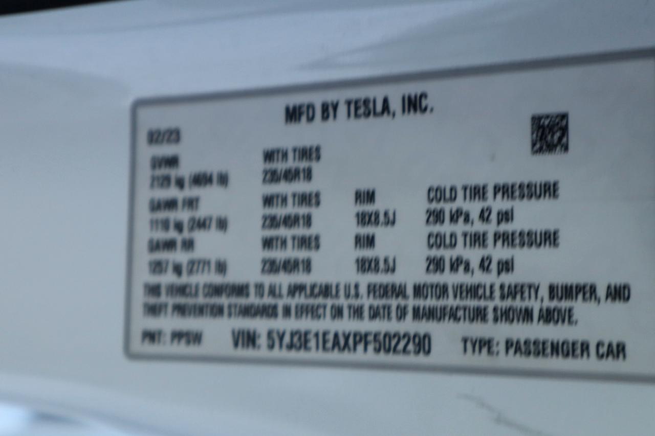 Tesla Model 3 RWD 2023