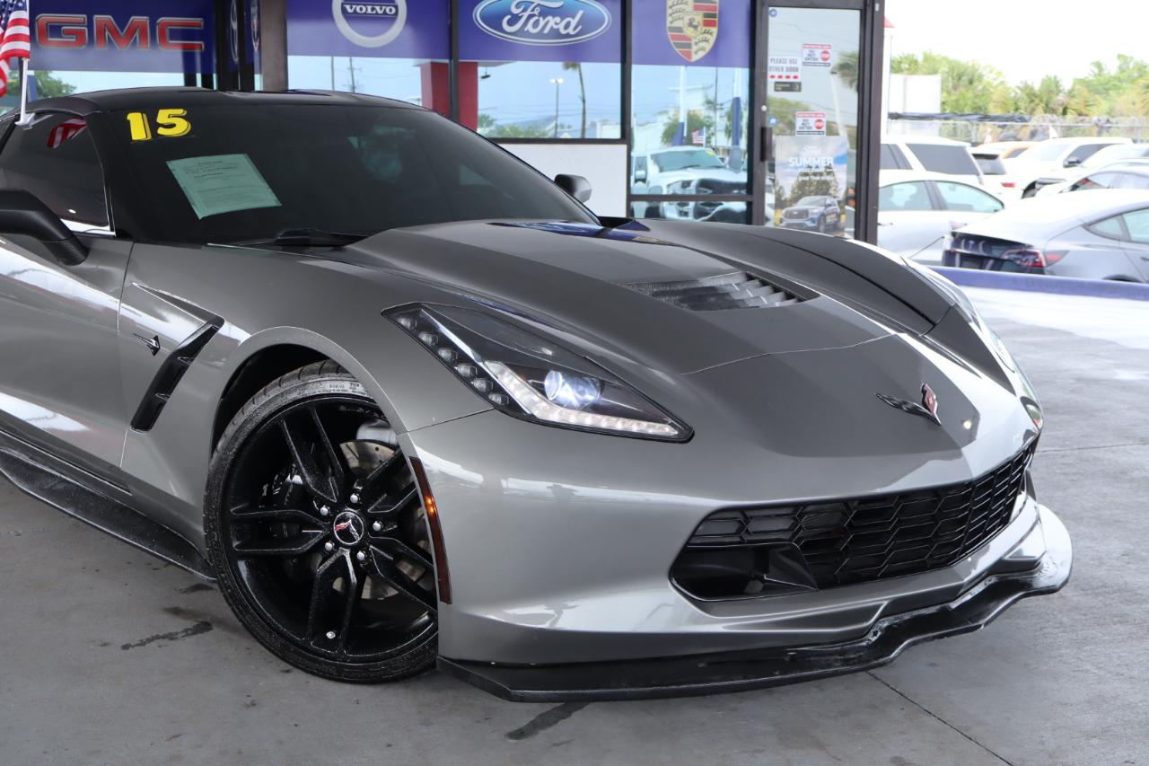 Chevrolet Corvette 2dr Stingray Z51 Cpe w/2LT 2015