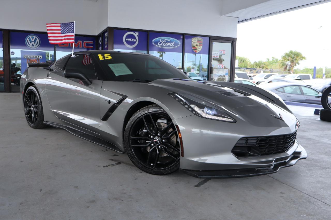 Chevrolet Corvette 2dr Stingray Z51 Cpe w/2LT 2015