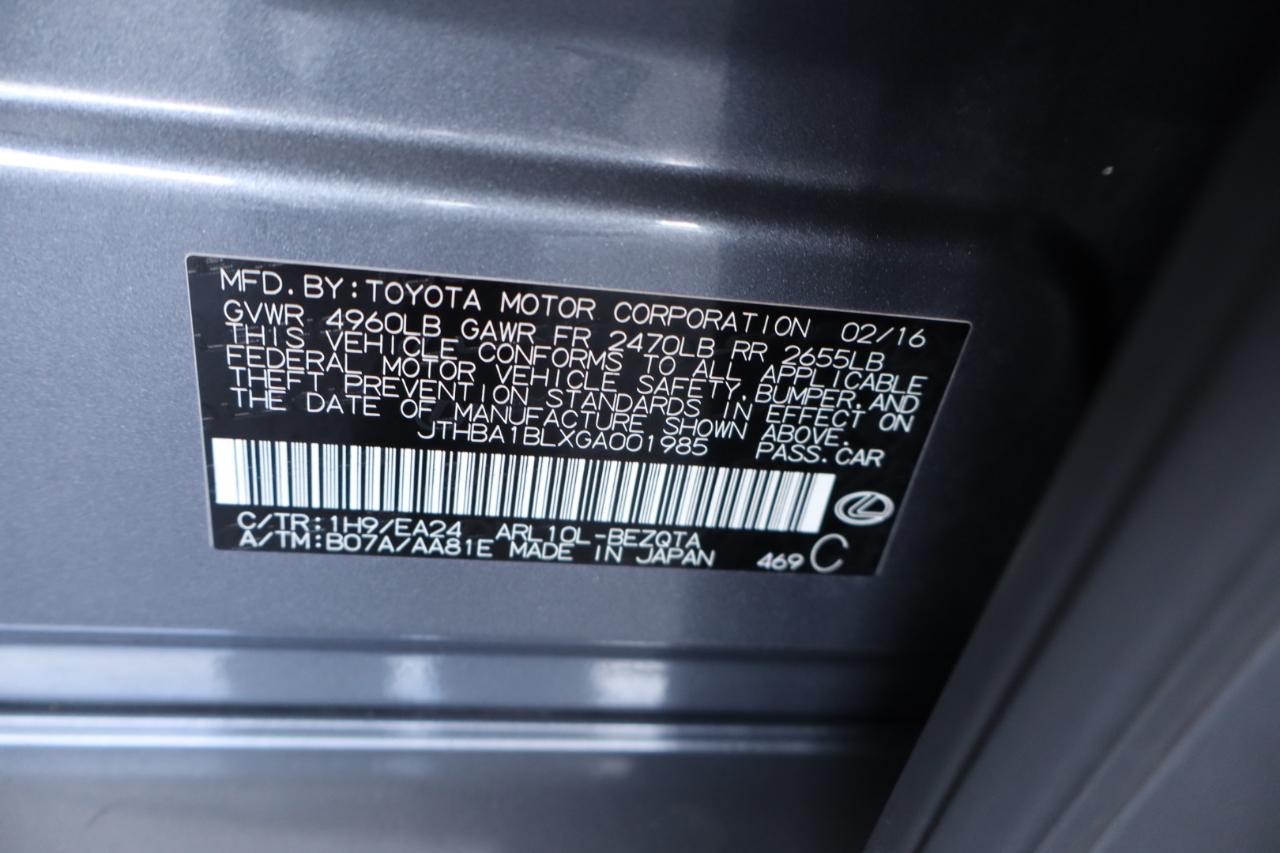 Lexus GS 200T 4dr Sdn RWD 2016