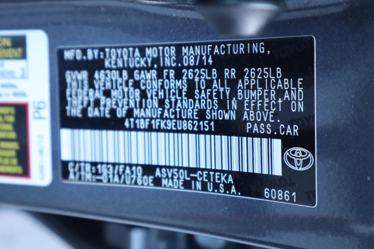 Toyota Camry 2014.5 4dr Sdn I4 Auto SE Sport (Natl) 2014