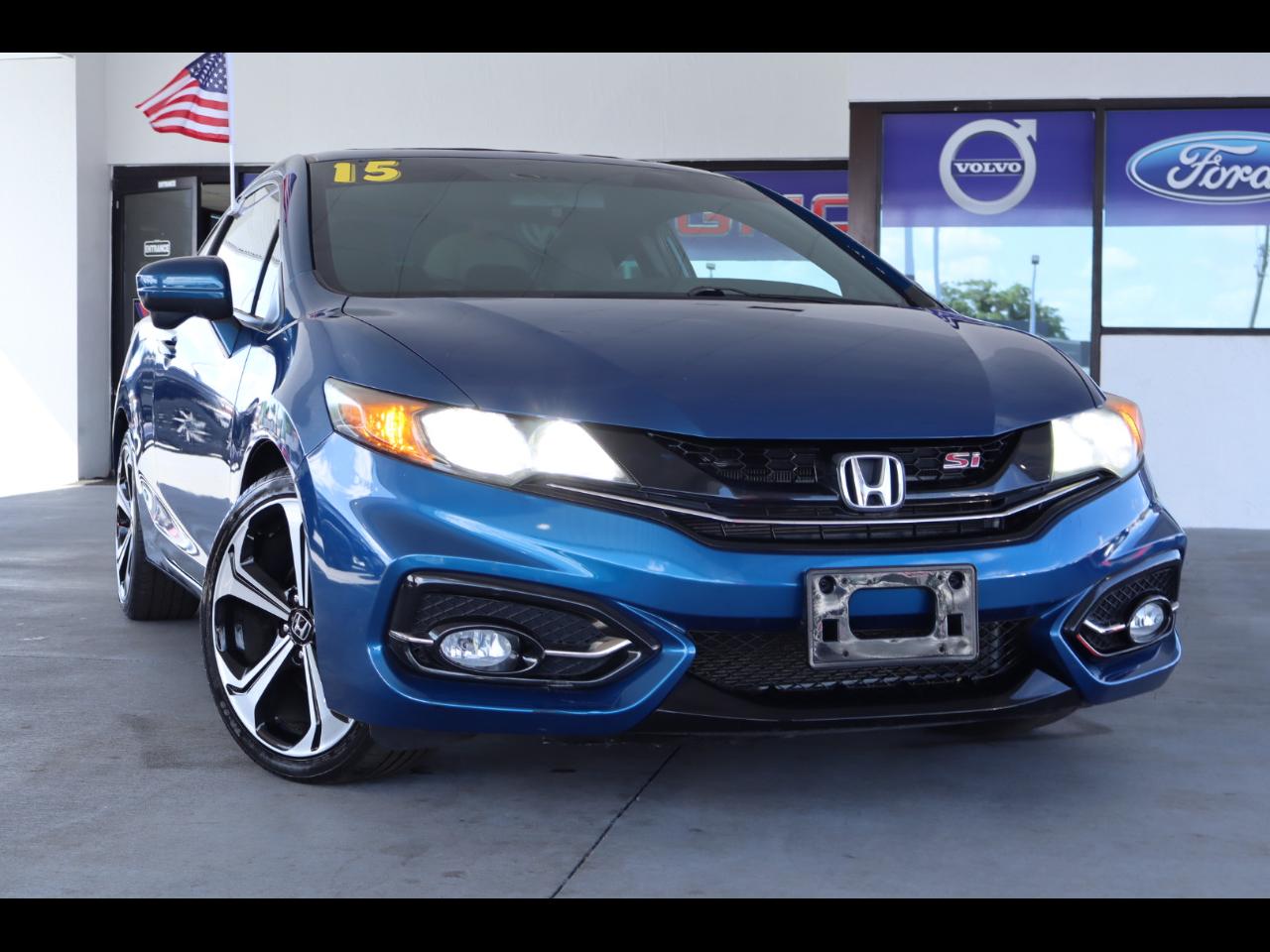 Honda Civic Coupe 2dr Man Si 2015