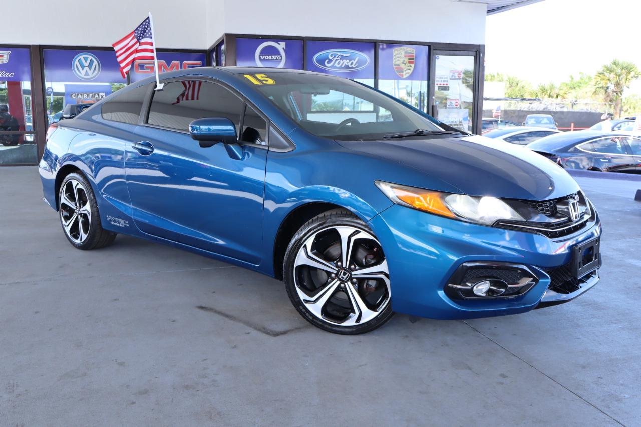 Honda Civic Coupe 2dr Man Si 2015