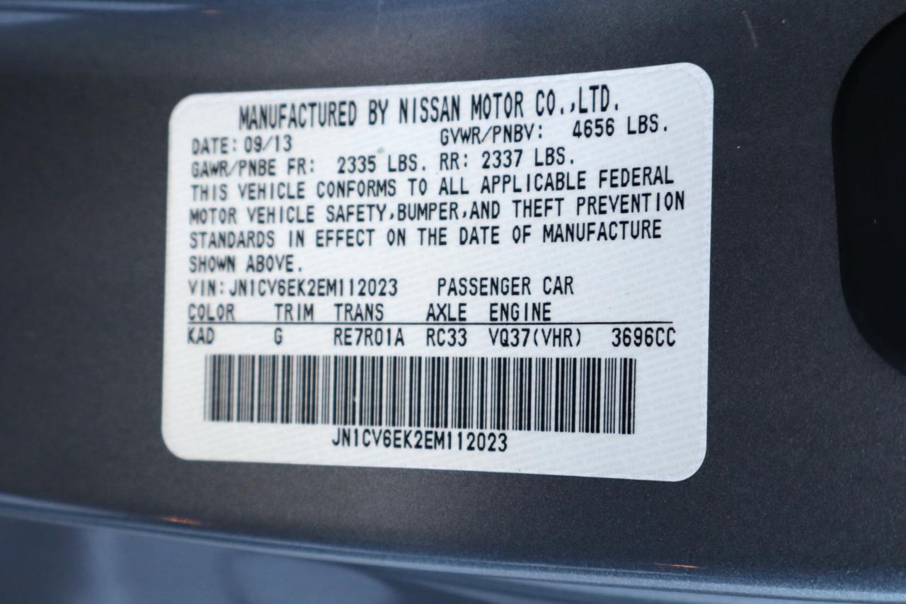 Infiniti Q60 Coupe 2dr Auto Journey RWD 2014