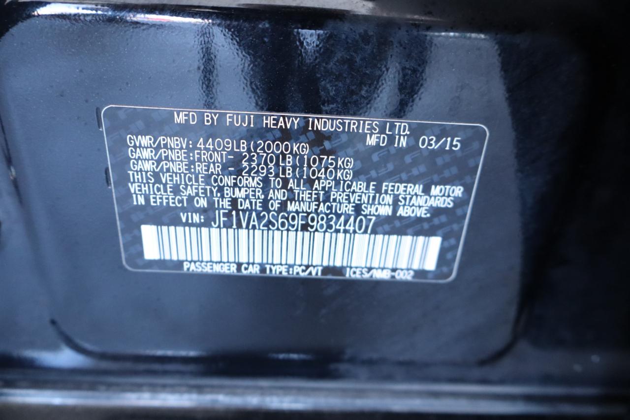 Subaru WRX STI 4dr Sdn Limited 2015