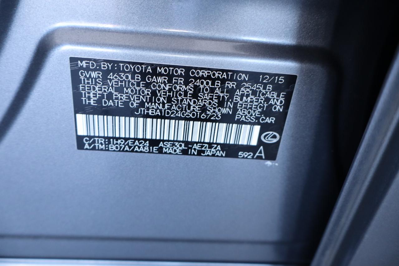 Lexus IS 200t 4dr Sdn 2016