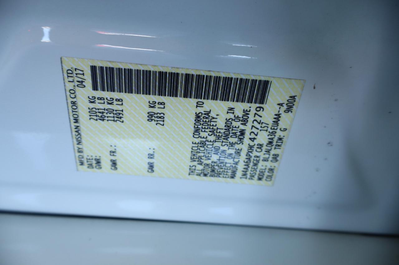 Nissan Maxima S 3.5L 2017