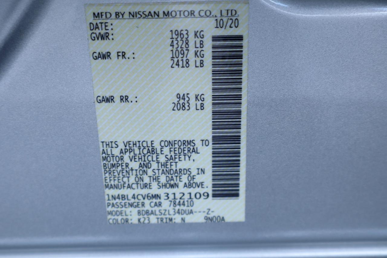 Nissan Altima 2.5 SR Sedan 2021