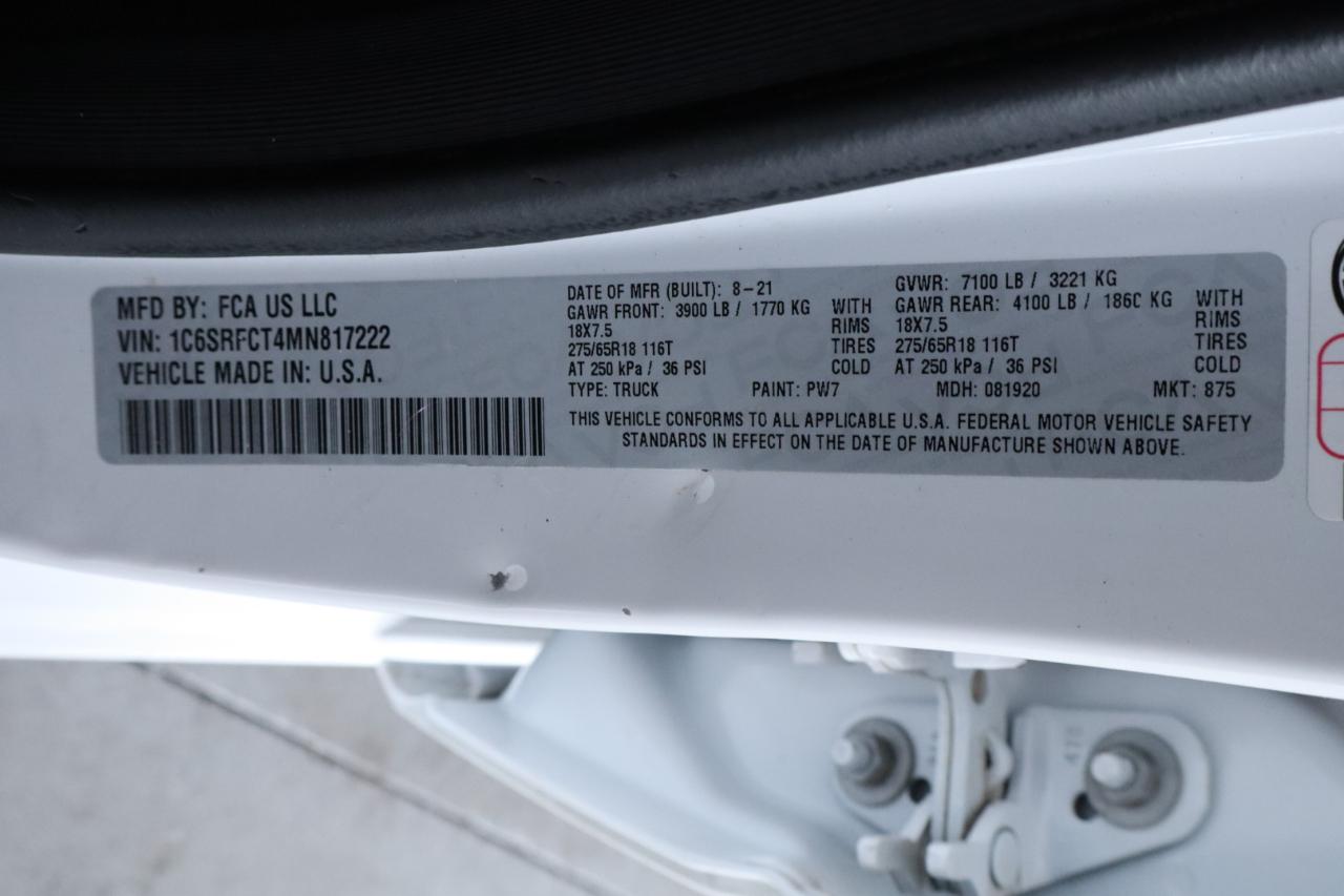 RAM 1500 Tradesman 4x4 Quad Cab 6'4" Box 2021