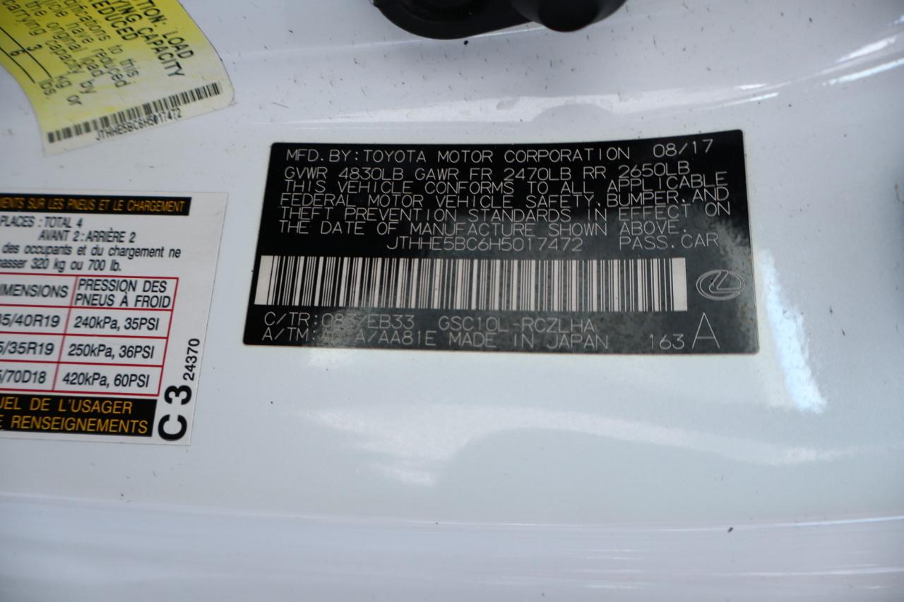 Lexus RC RC 350 RWD 2017