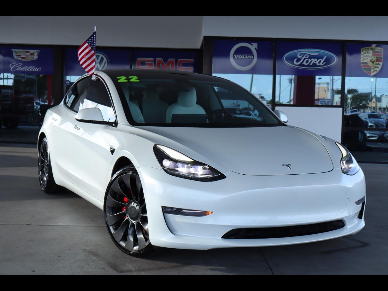 Tesla Model 3 Performance AWD 2022