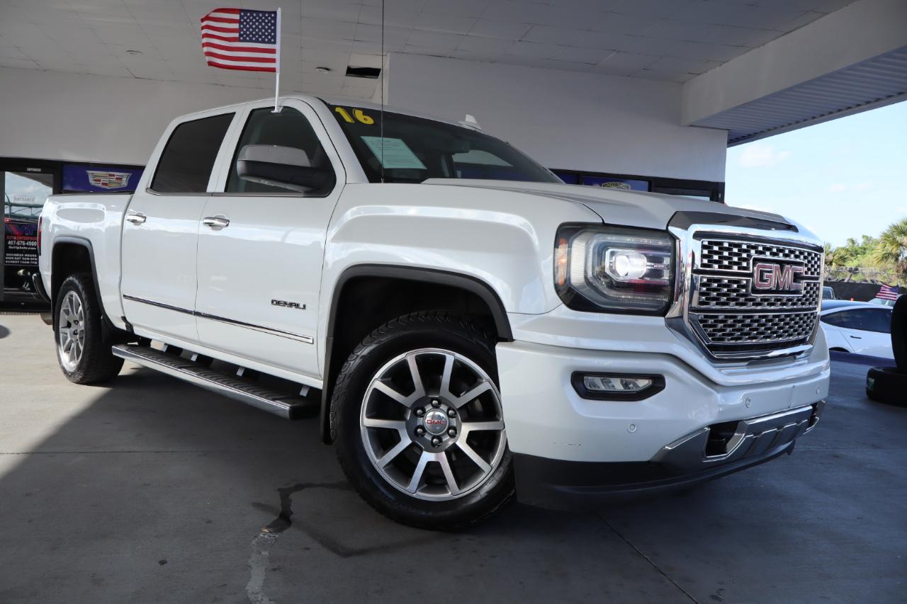 GMC Sierra 1500 2WD Crew Cab 143.5" Denali 2016