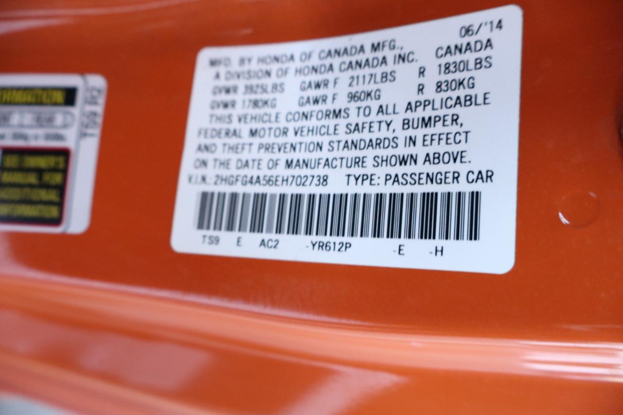 Honda Civic Coupe 2dr Man Si 2014