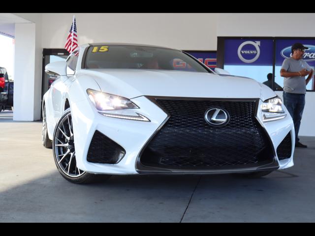 White 2015 Lexus RC F F RWD Coupe Rear-Wheel Drive Automatic