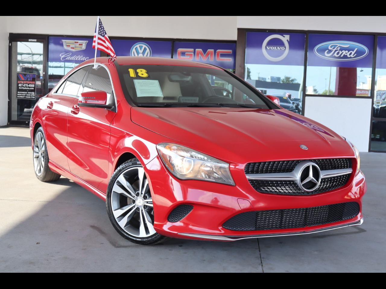 Mercedes-Benz CLA CLA 250 Coupe 2018