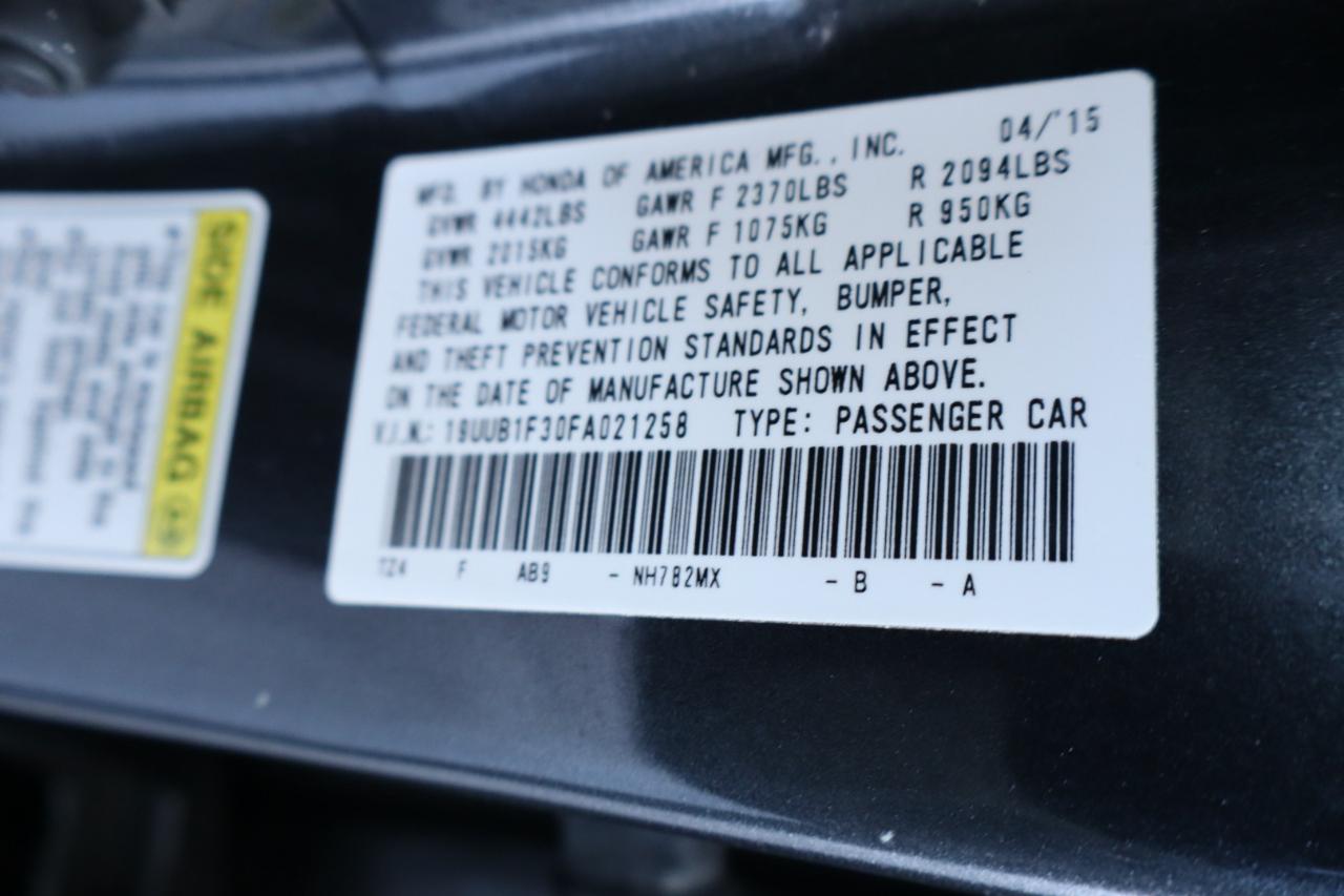 Acura TLX 4dr Sdn FWD 2015