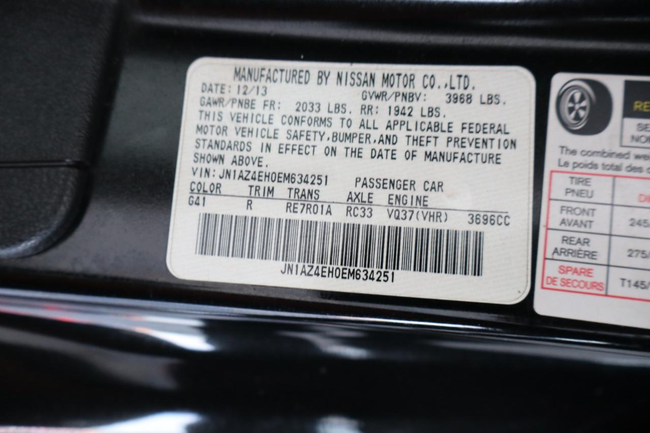 Nissan 370Z 2dr Cpe Auto Touring 2014