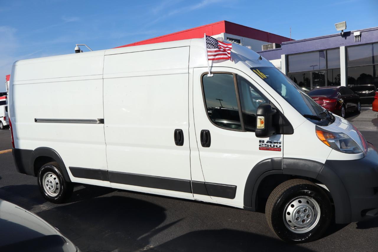 RAM ProMaster Cargo Van 2500 High Roof 159" WB 2016