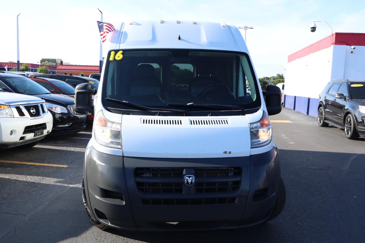 RAM ProMaster Cargo Van 2500 High Roof 159" WB 2016