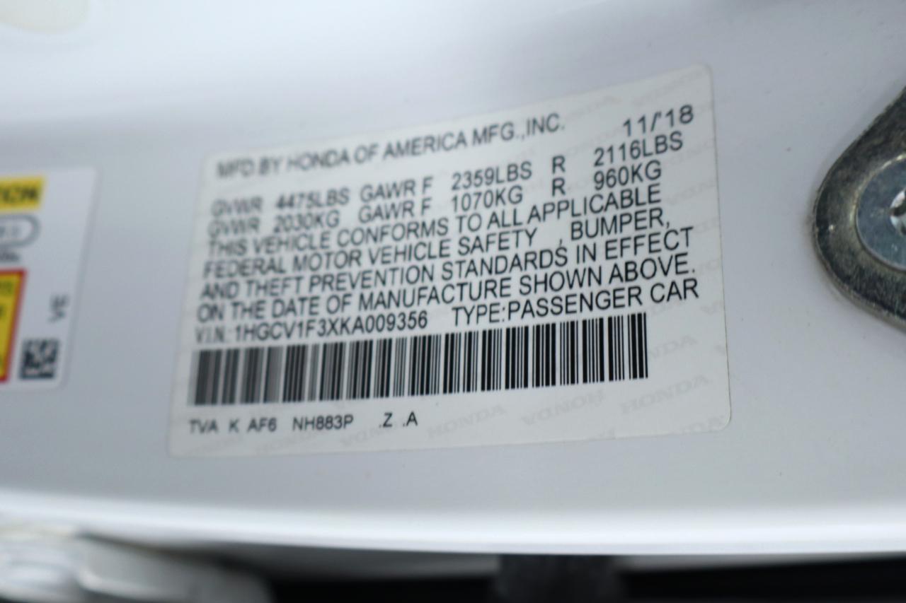 Honda Accord Sedan Sport 1.5T CVT 2019
