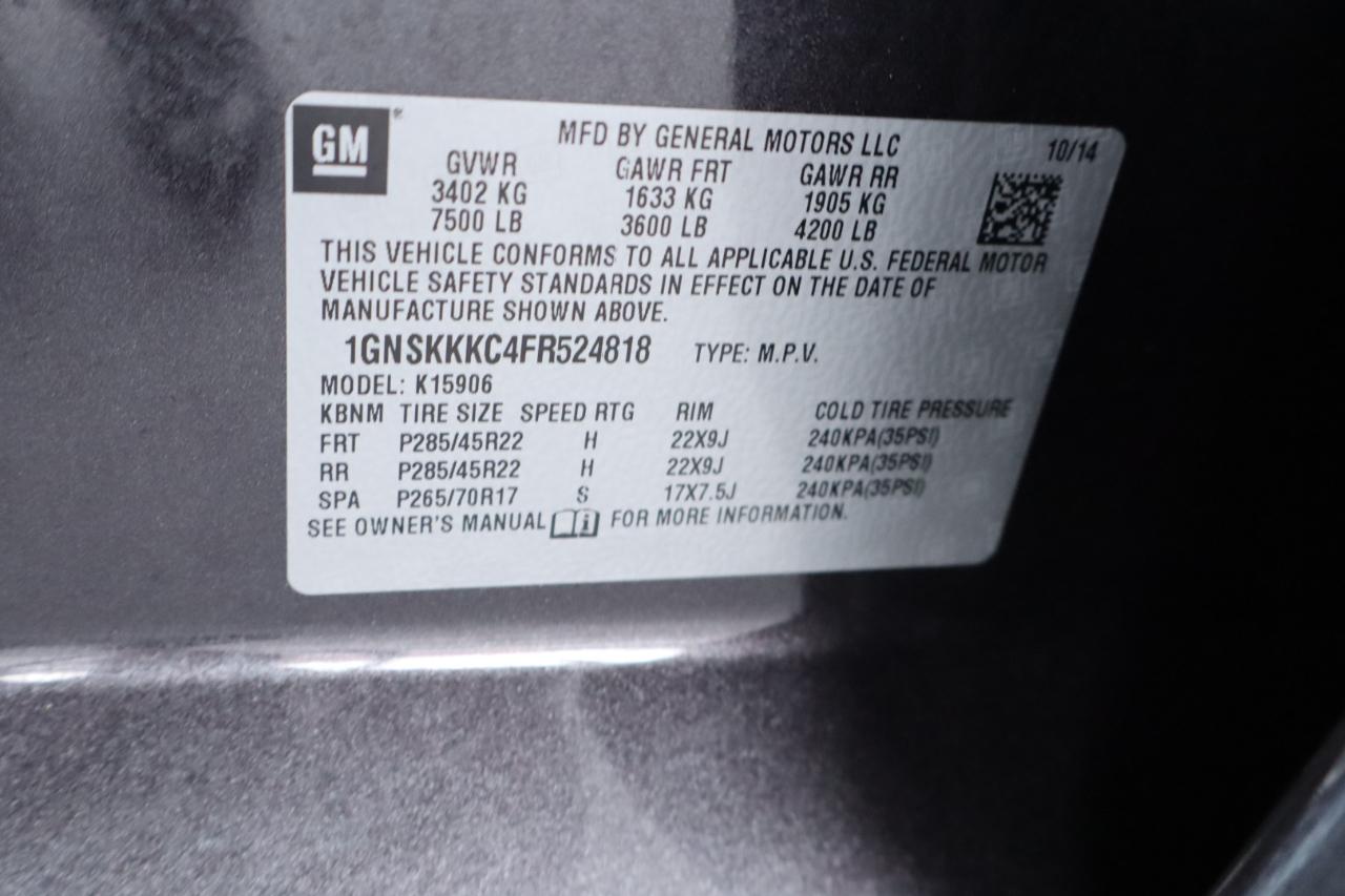 Chevrolet Suburban 4WD 4dr LTZ 2015