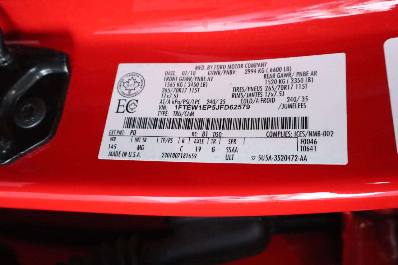 Ford F-150 Lariat 4WD SuperCrew 5.5' Box 2018
