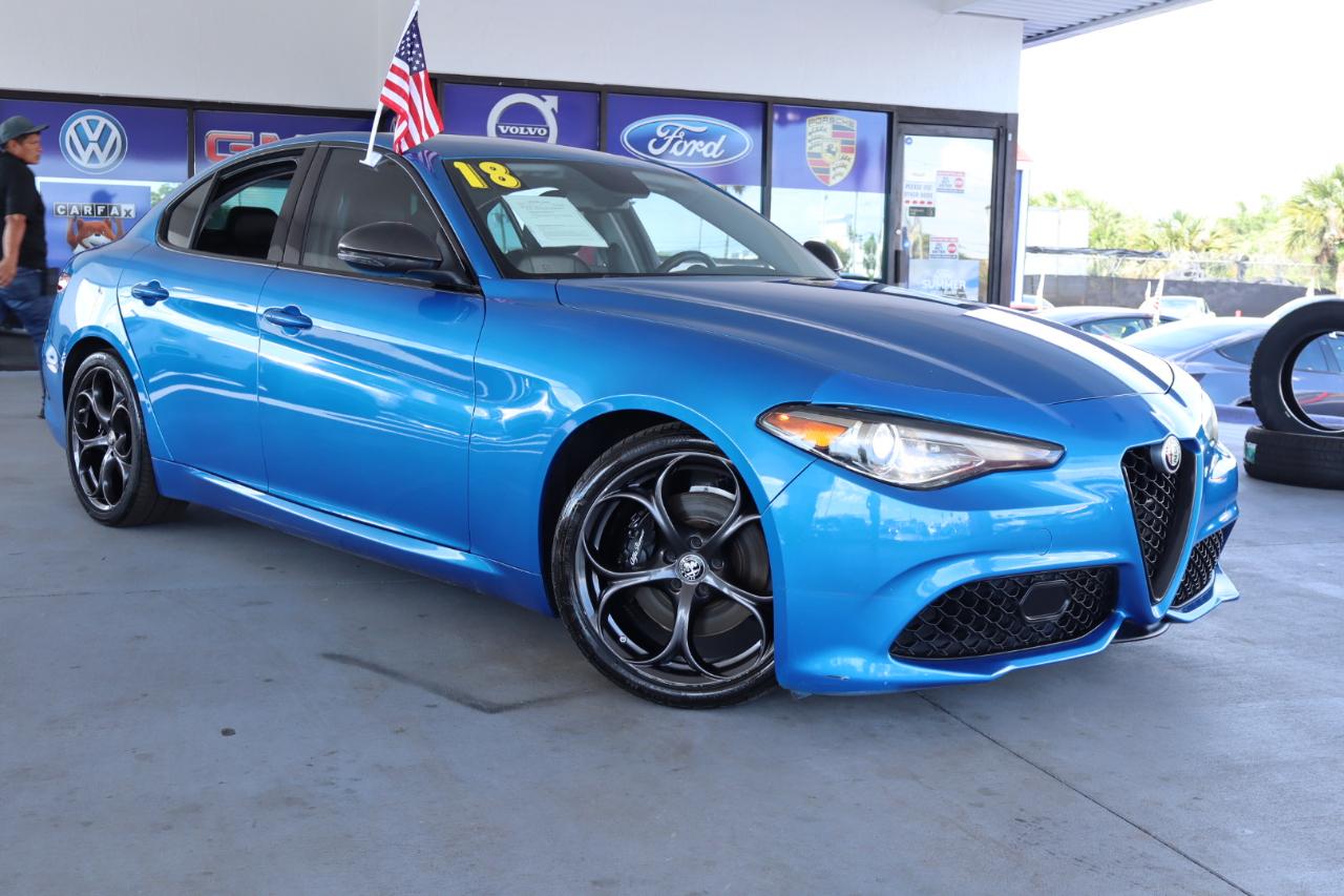 Alfa Romeo Giulia RWD 2018