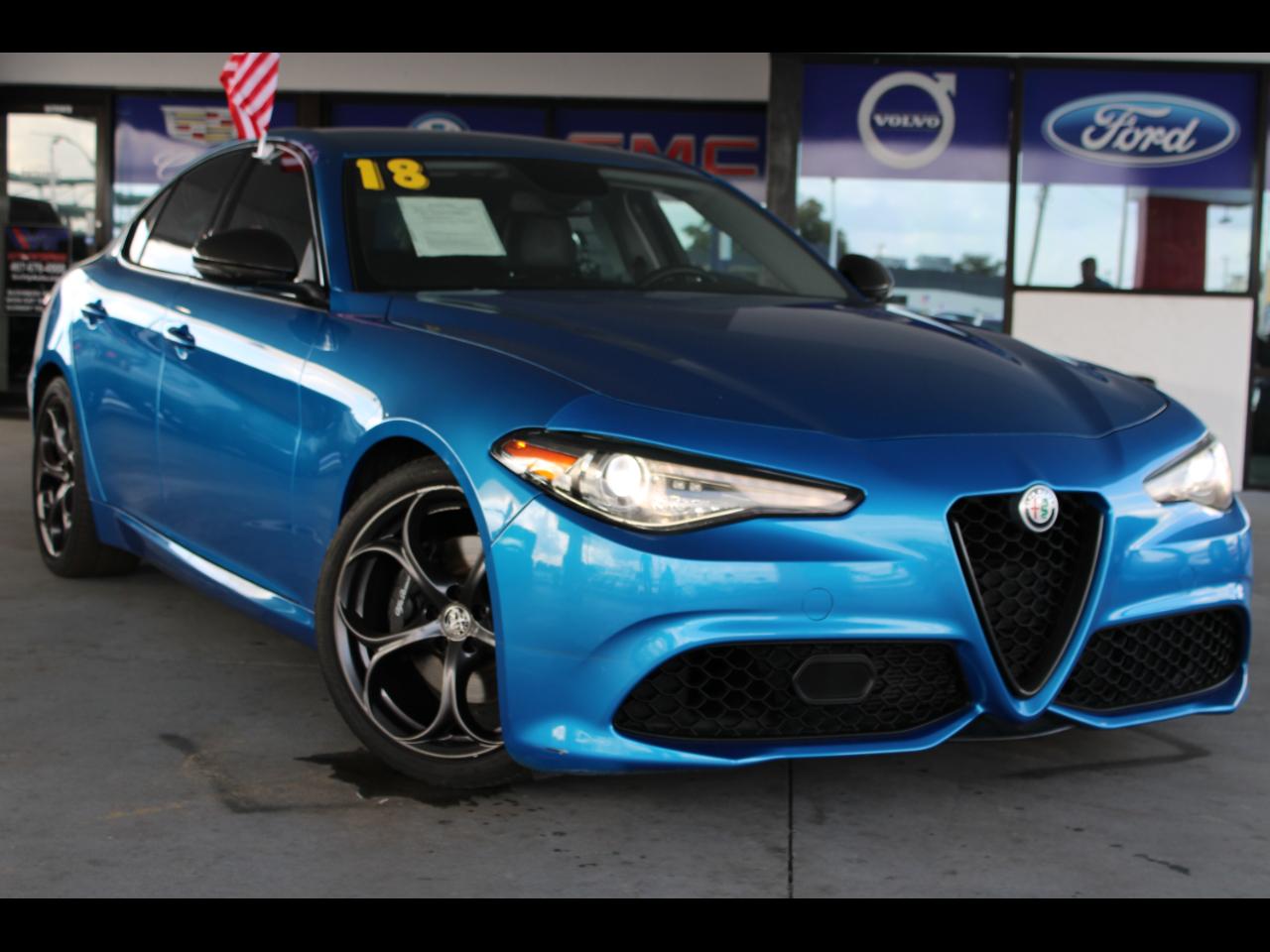 Alfa Romeo Giulia RWD 2018