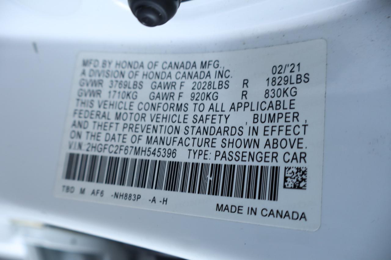 Honda Civic Sedan LX CVT 2021