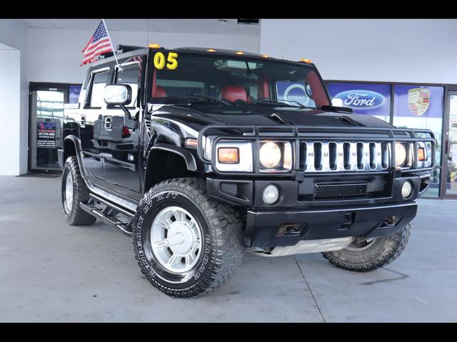 Black 2005 Hummer H2 SUT Base SUV / Crossover Four-Wheel Drive Automatic