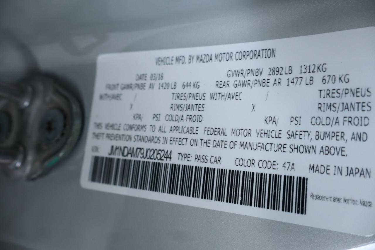 Mazda MX-5 Miata RF Grand Touring Auto 2018