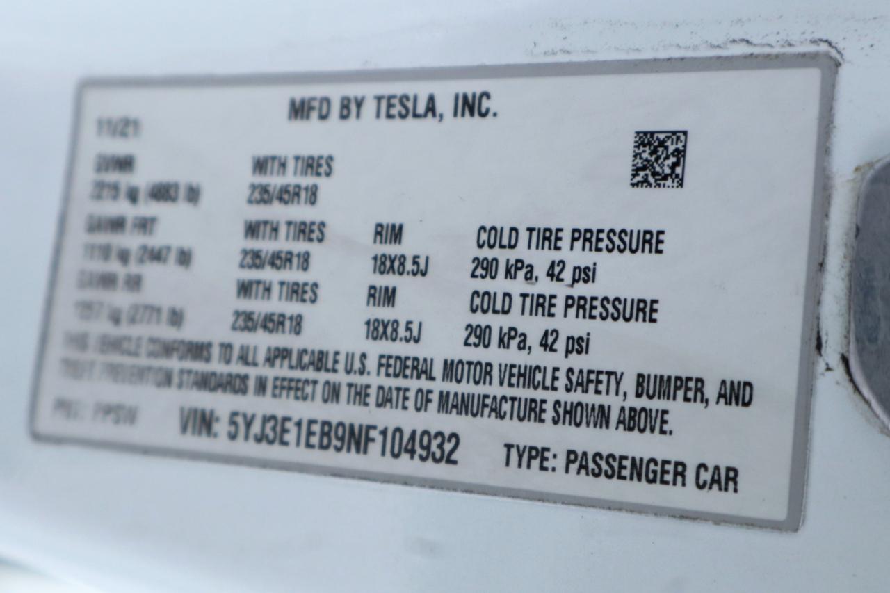 Tesla Model 3 Long Range AWD *Ltd Avail* 2022