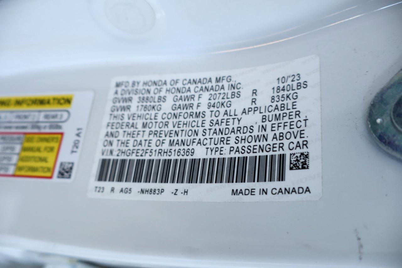 Honda Civic Sedan Sport CVT 2024