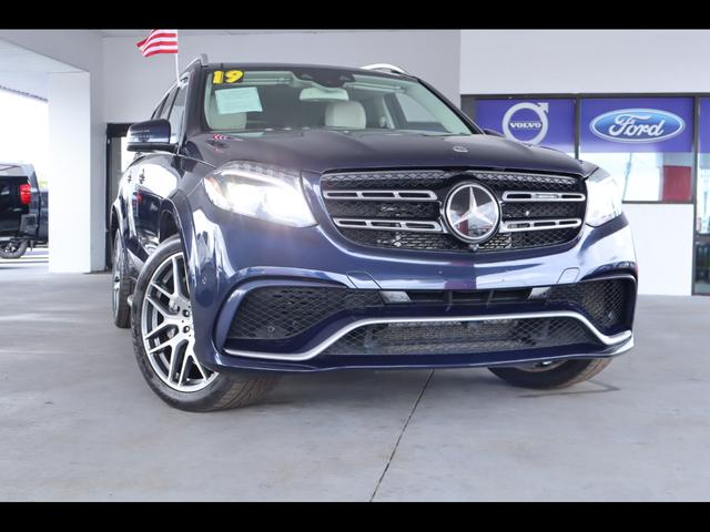 Blue 2019 Mercedes-Benz GLS AMG GLS 63 4MATIC SUV / Crossover All-Wheel Drive Automatic