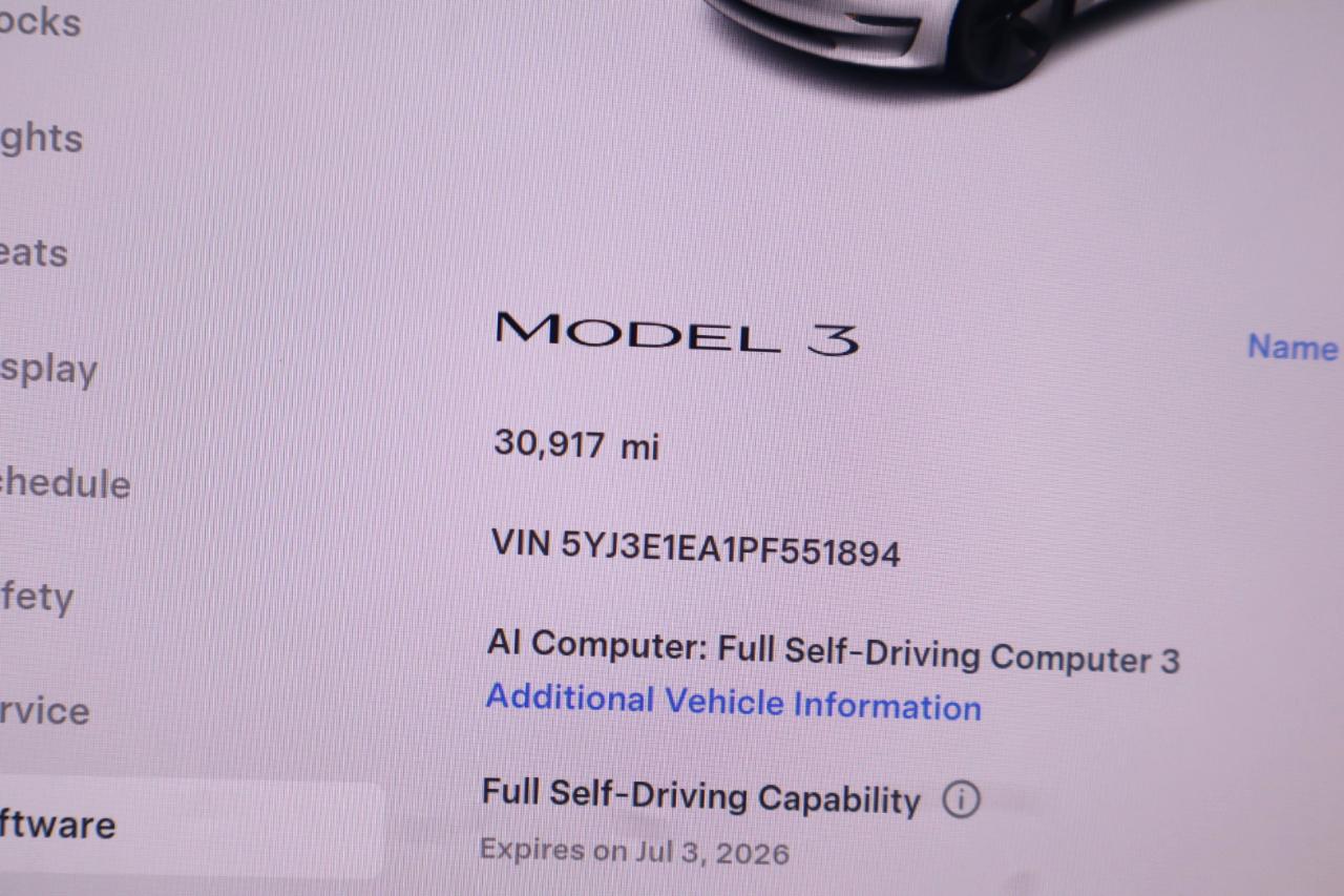 Tesla Model 3 RWD 2023