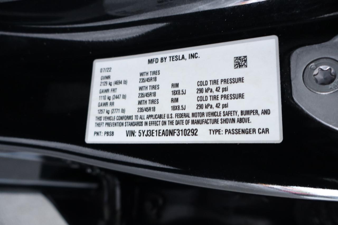 Tesla Model 3 RWD 2022