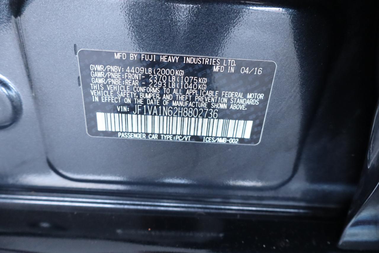 Subaru WRX Limited CVT 2017