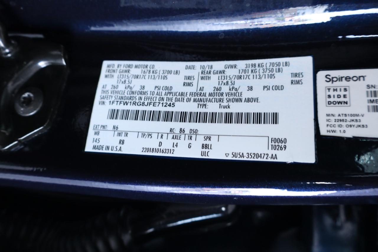 Ford F-150 Raptor 4WD SuperCrew 5.5' Box 2018