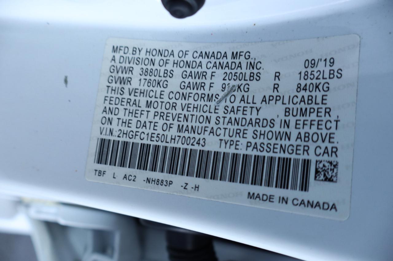 Honda Civic Si Sedan Manual 2020