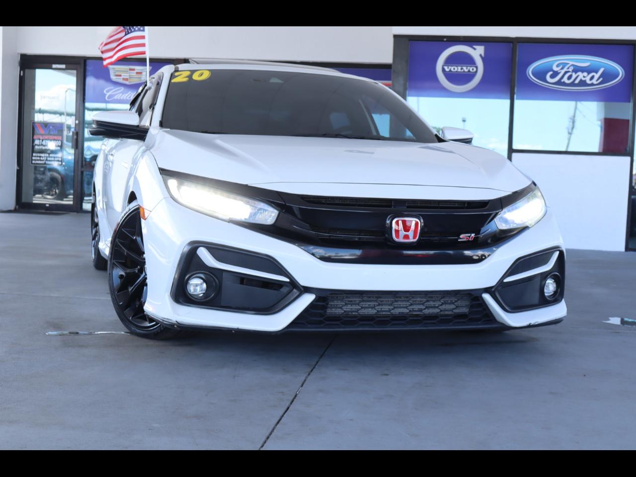 2020 Honda Civic Si Sedan Manual