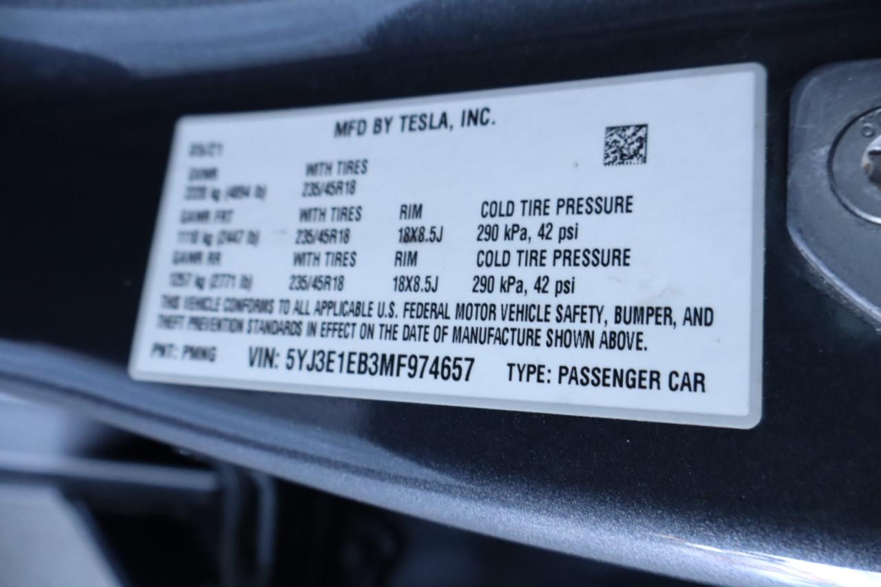 Tesla Model 3 Long Range AWD 2021
