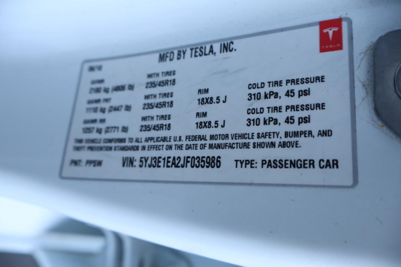 Tesla Model 3 Mid Range Battery RWD 2018