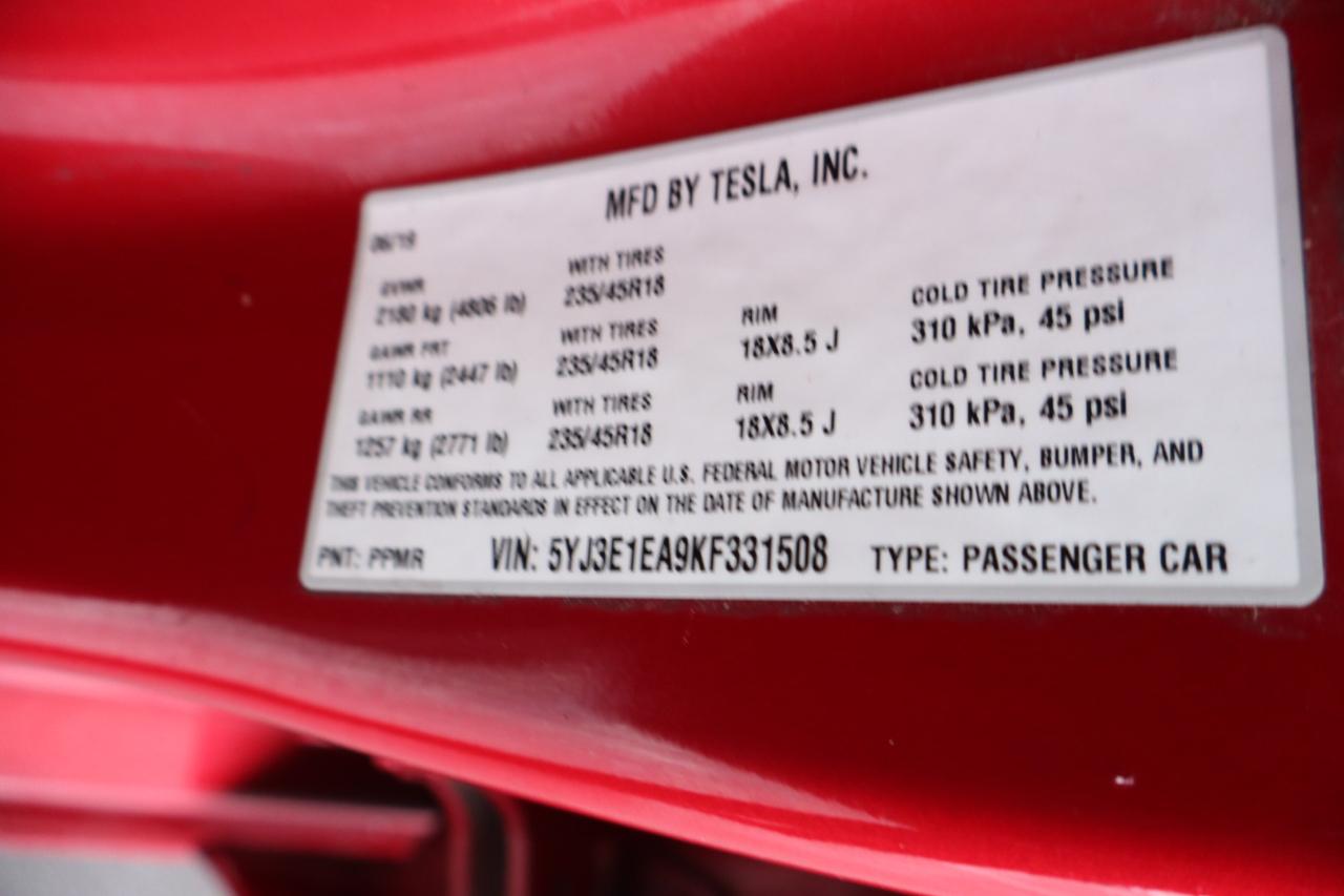 Tesla Model 3 Mid Range RWD *Ltd Avail* 2019