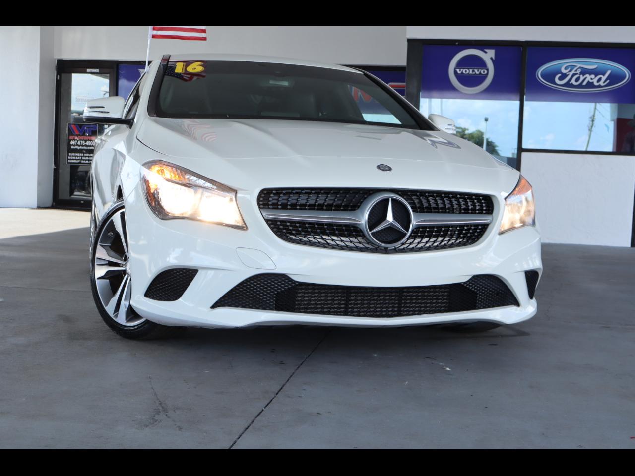 Mercedes-Benz CLA 4dr Sdn CLA 250 FWD 2016