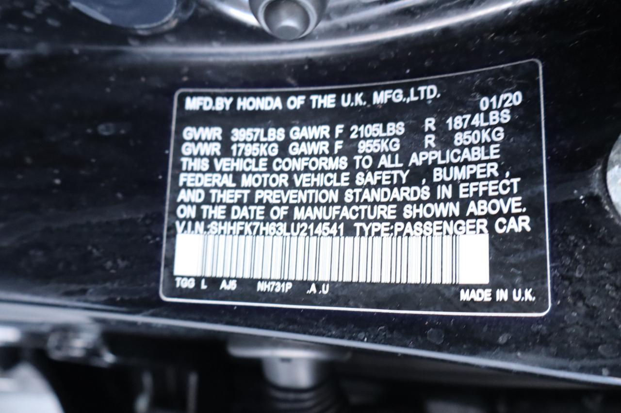 Honda Civic Hatchback EX CVT 2020