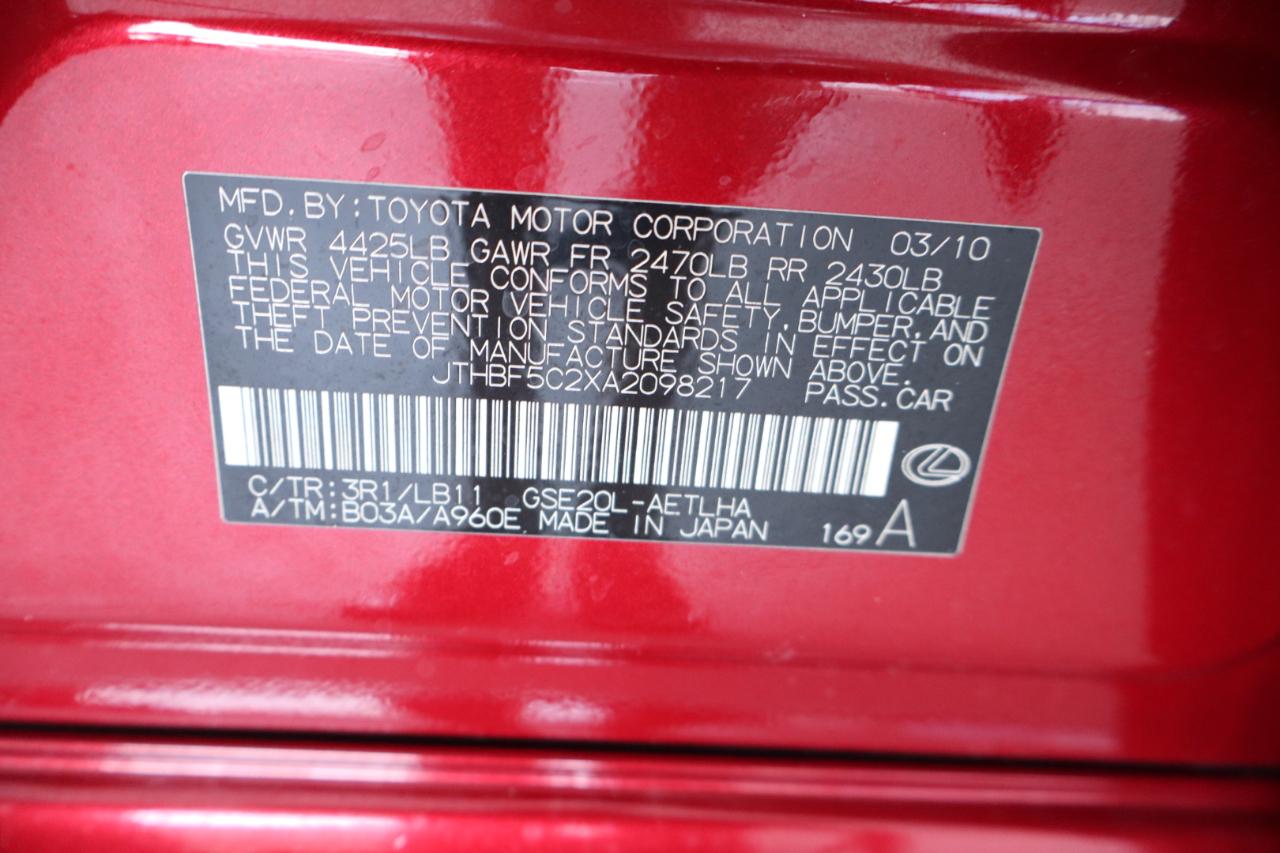Lexus IS 250 4dr Sport Sdn Auto RWD 2010