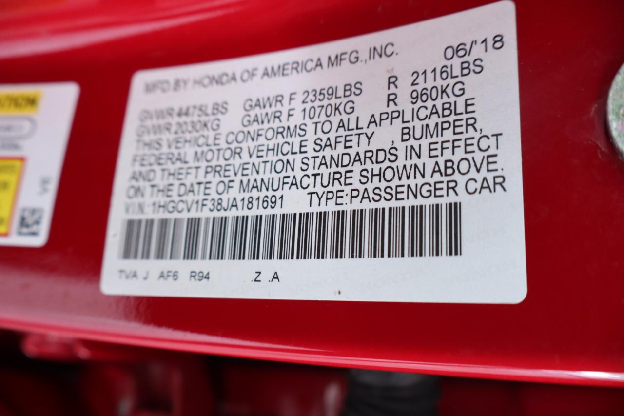 Honda Accord Sedan Sport 1.5T CVT 2018